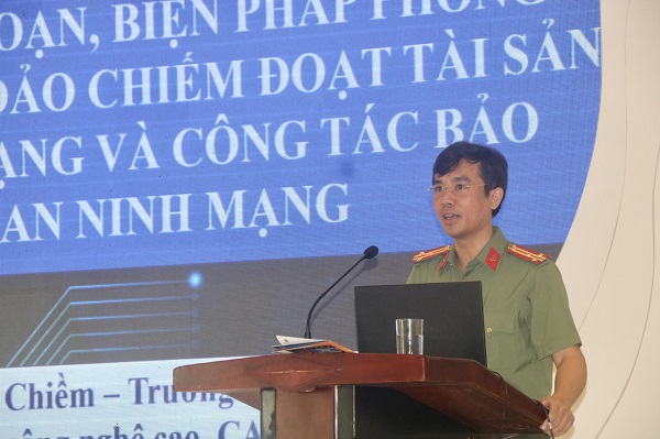Tập huấn phòng ngừa lừa đảo, chiếm đoạt tài sản trên không gian mạng cho trên 400 đại biểu  Hội Liên hiệp Phụ nữ thành phố